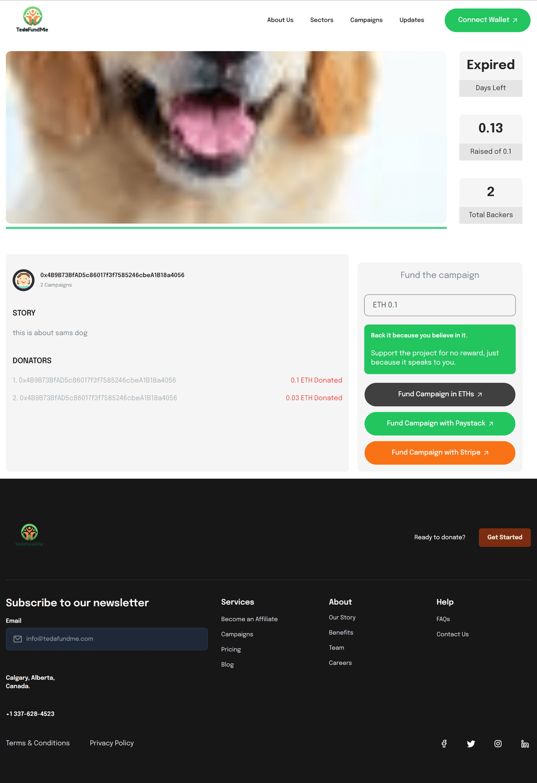 tedafundme